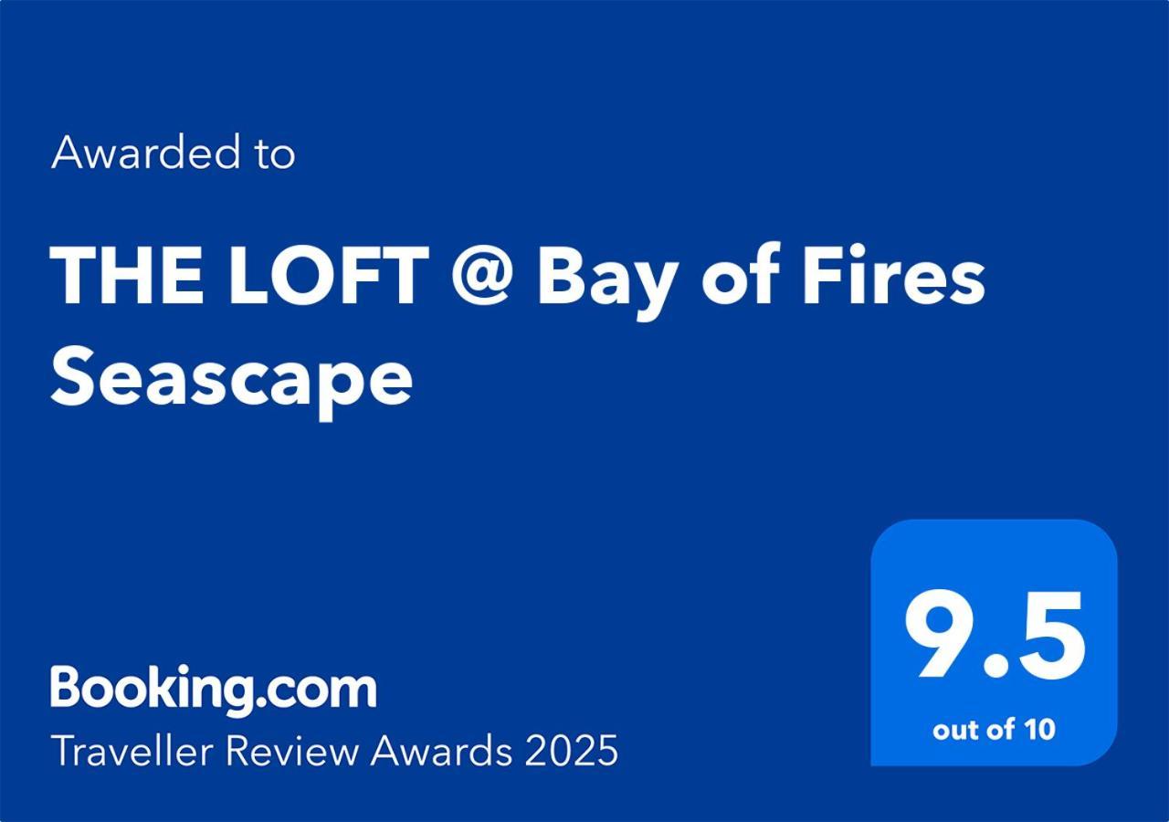 The Loft @ Bay Of Fires Seascape Apartment Binalong Bay ภายนอก รูปภาพ